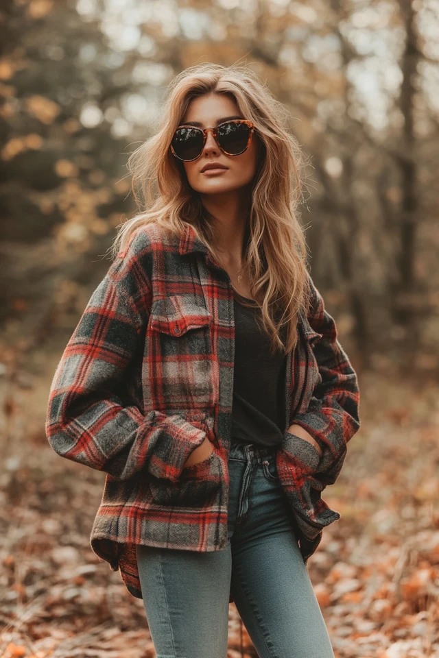 Cozy Flannel Jackets for Crisp Autumn Hikes