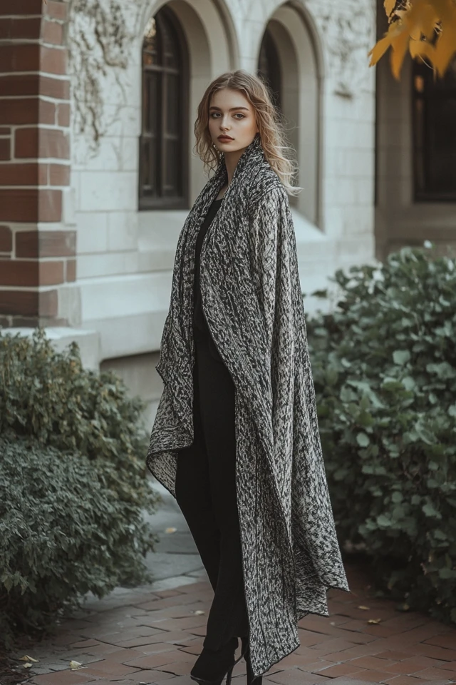 How to Style Oversized Scarves as Statement Accessories