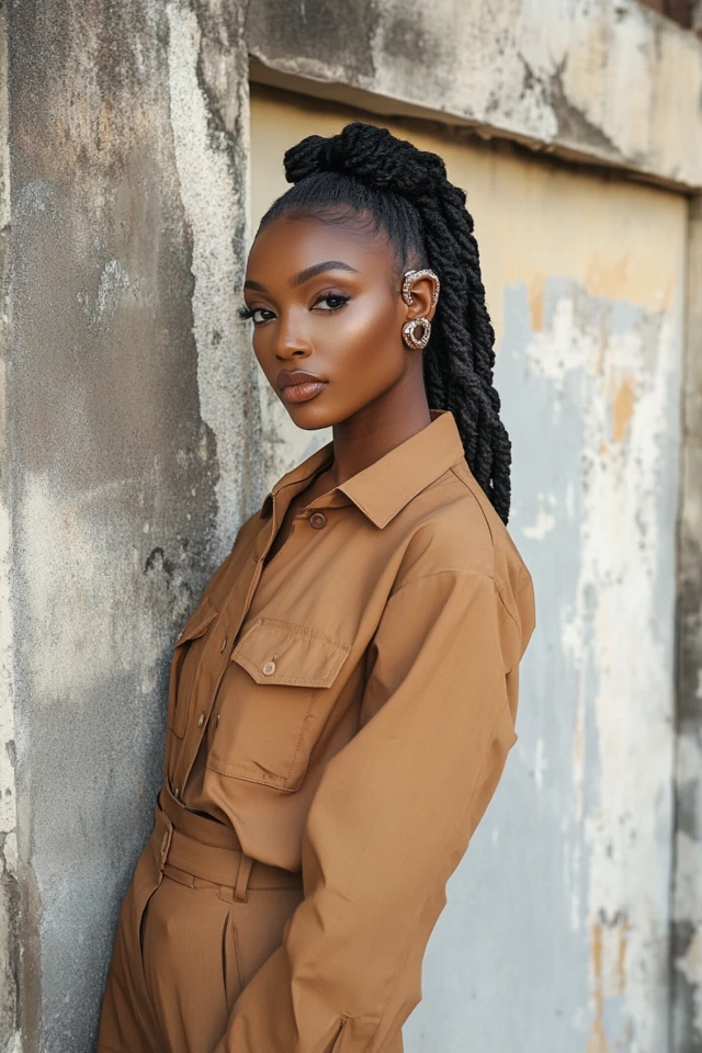 Styling Bold Ear Cuffs for Edgy Looks