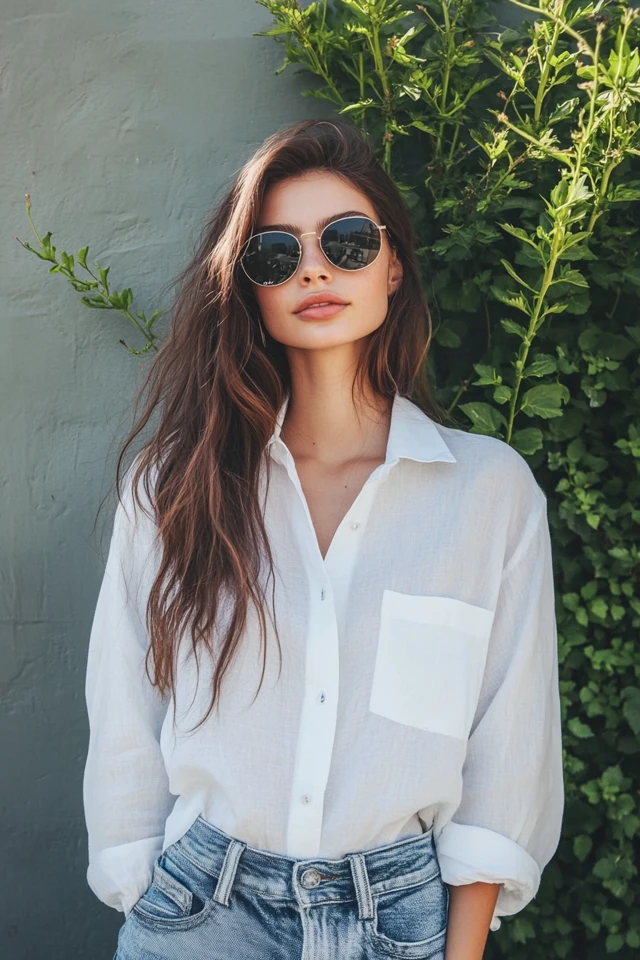 Oversized Button-Downs for Spring Casual Outfits: Relaxed, Versatile, and Effortlessly Chic
