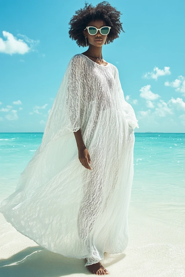 Breezy Kaftan Dresses for Resort Wear Glam: Effortlessly Chic, Comfortable, and Perfectly Luxurious - photo 2