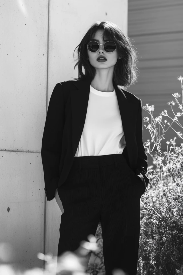 Perfect Black and White Pairings for Effortless Layering
