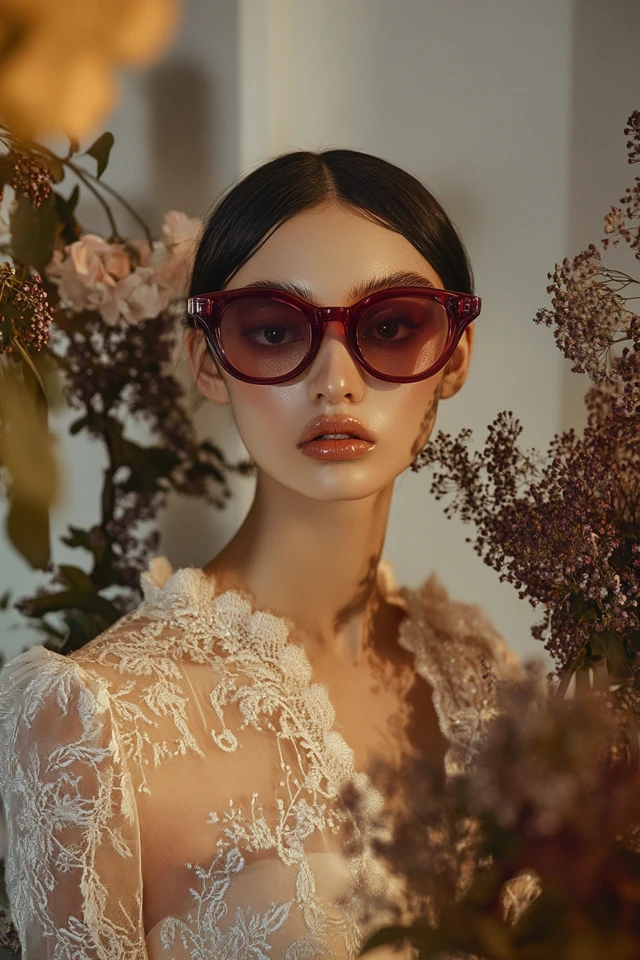Rich Plum and Soft Ivory in Flattering Formal Looks