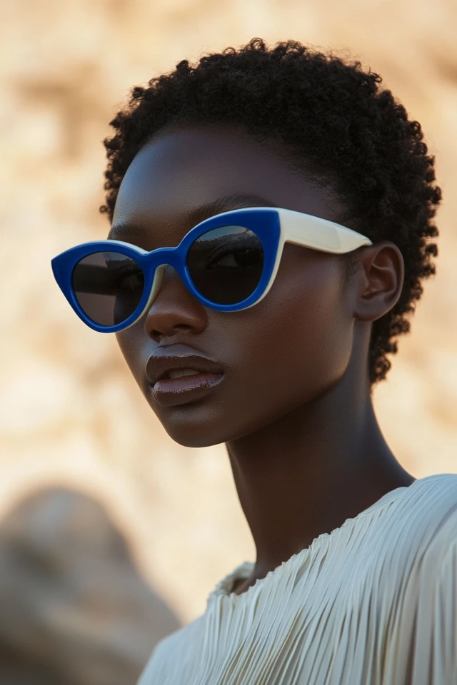 Neutral Beige and Cobalt Blue: Creating Relaxed and Effortless Summer Looks