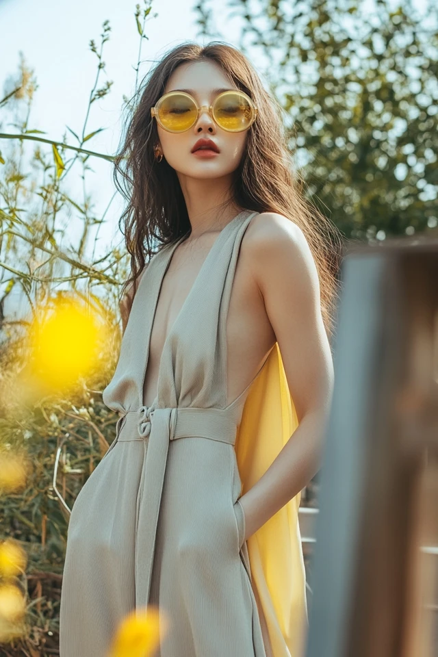 Chic Taupe and Lemon Combinations for Day Dresses: Effortlessly Stylish and Refreshingly Modern