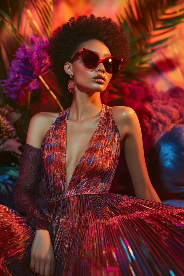 Bold Statement Dresses for Themed Wedding Receptions: How to Stand Out in Style - photo 5
