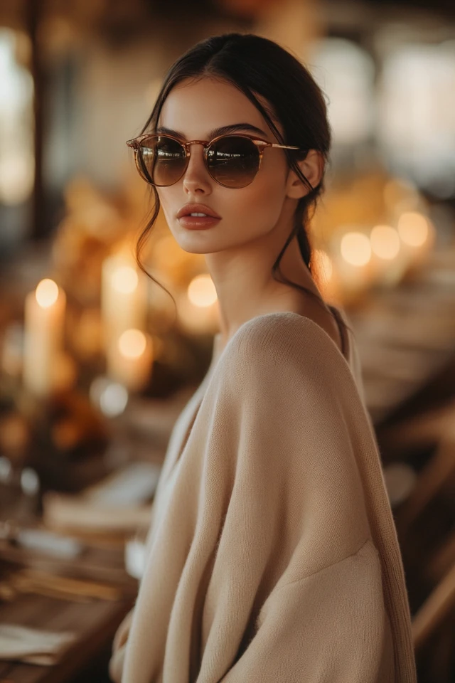 Soft Beige Outfits for Thanksgiving Celebrations: Timeless Elegance and Cozy Charm - photo 5
