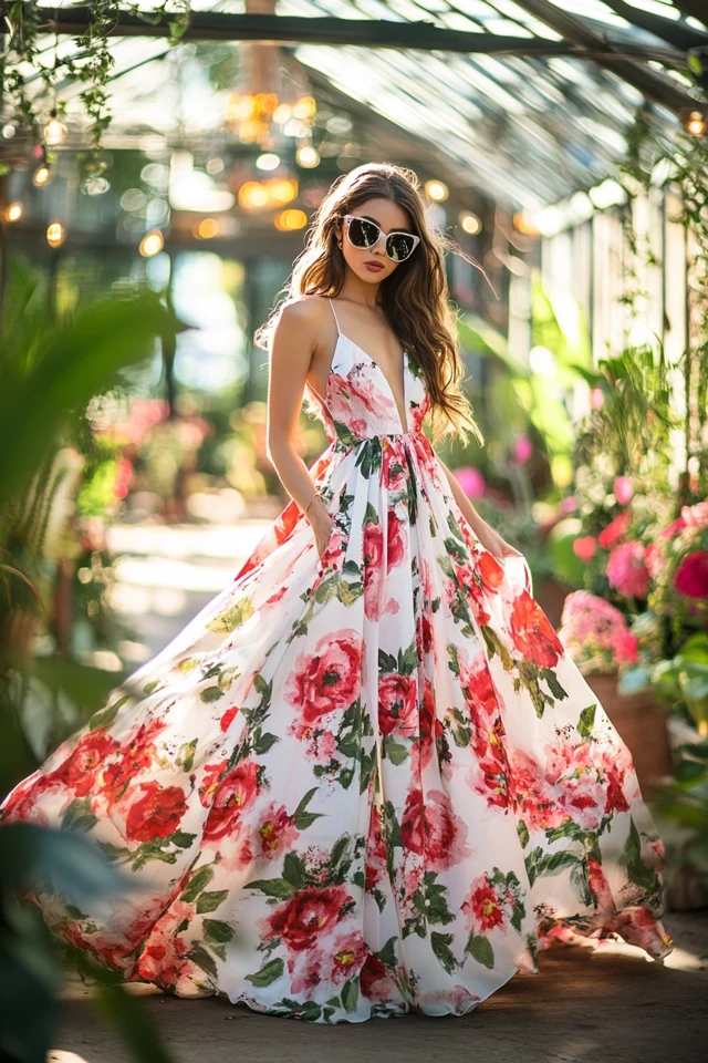 Gorgeous Floral Gowns for Spring Proms: Embrace Elegance and Freshness - photo 5