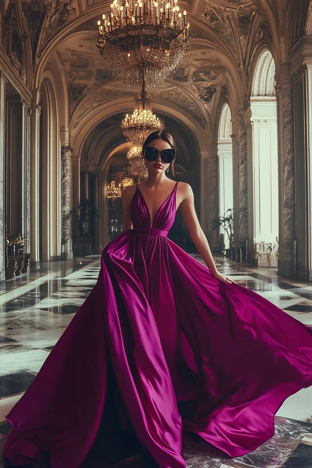 Bold Magenta Dresses for Glam Anniversary Galas: Striking, Sophisticated, and Unforgettable - photo 5