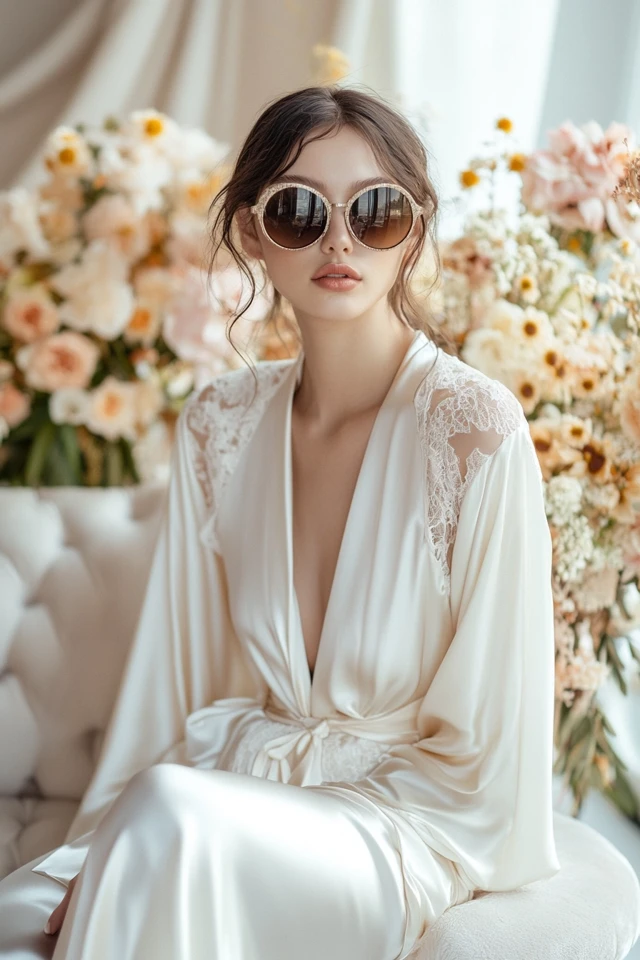 Luxurious Satin Robes for Bridal Morning Photoshoots: Elegance and Comfort for Your Special Day - photo 5