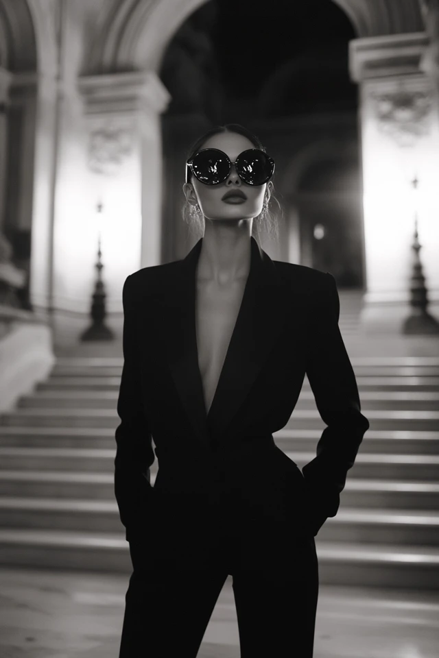 Elegant Monochrome Outfits for Museum Galas: Timeless Sophistication in a Single Palette - photo 5