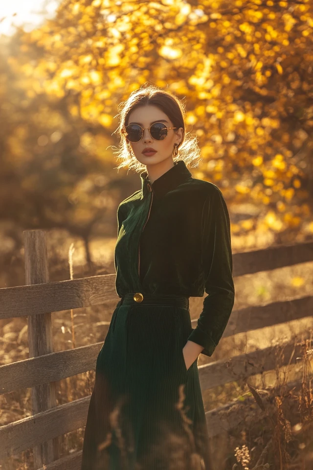 Mixing Corduroy and Wool in Warm Autumn Skirts: Cozy, Chic, and Timeless - photo 5
