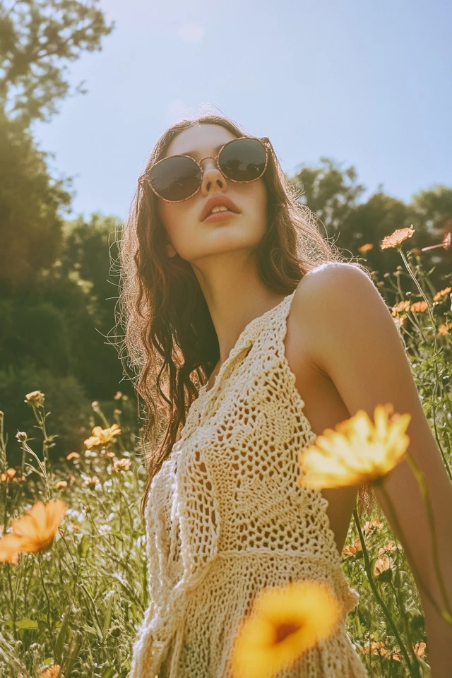 Combining Crochet and Linen in Bohemian Dresses: The Perfect Duo for Effortless Elegance - photo 5