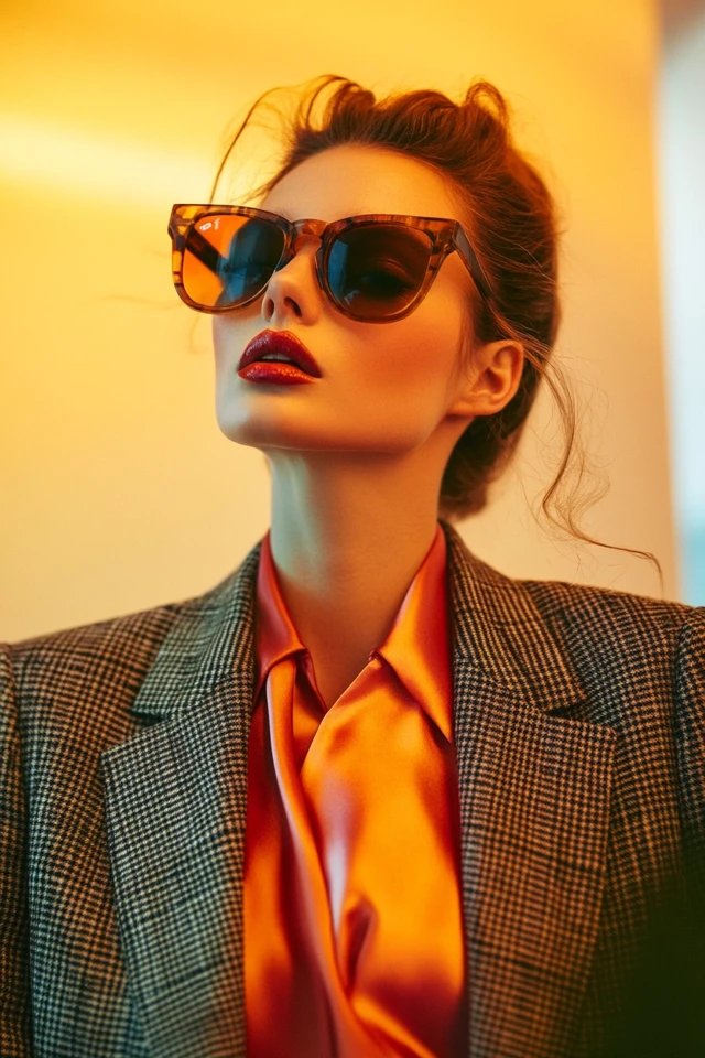 Combining Tweed and Satin for Polished Workwear: Classic Elegance Meets Modern Luxury - photo 5