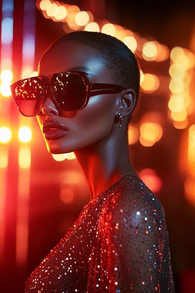 Sheer Mesh and Sequins in Daring Evening Gowns: Unleashing Bold Elegance - photo 5