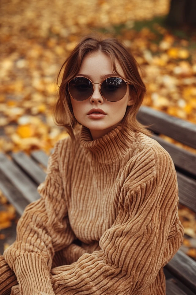 Pairing Corduroy and Knit Fabrics for Warm Layers: Cozy and Chic Cold-Weather Styling - photo 5