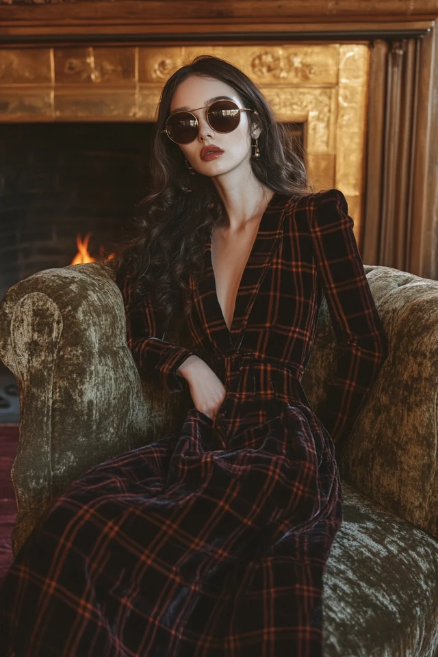 Tweed and Velvet for Timeless Winter Dresses: Classic Elegance Meets Cozy Sophistication - photo 5