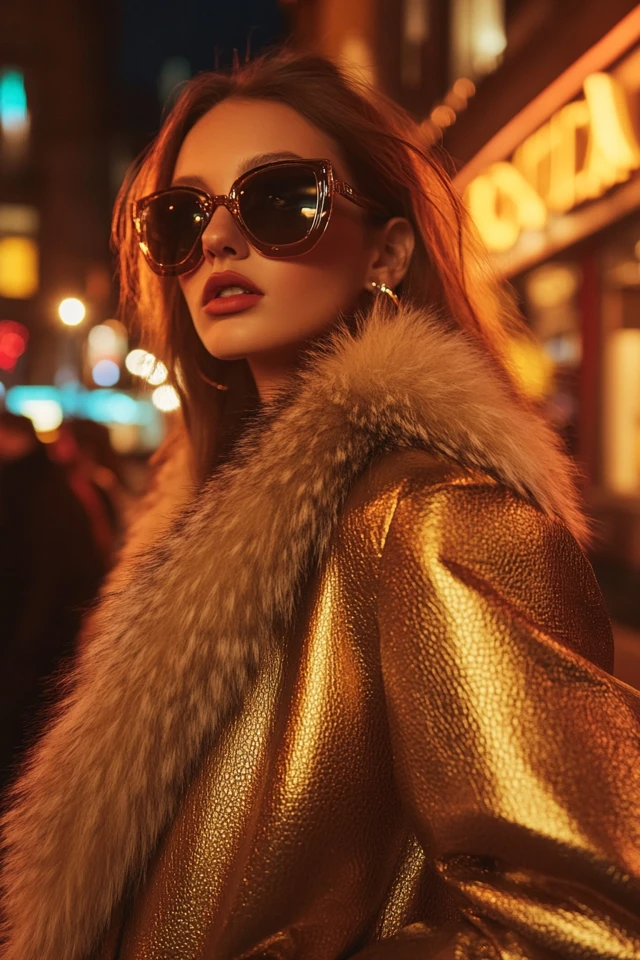 Faux Fur and Satin for Bold, Luxe Looks: Elevate Your Style with Opulent Textures - photo 5