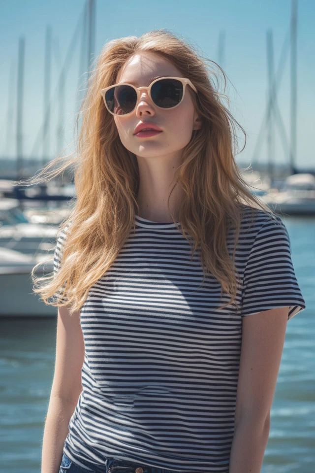 Nautical-Inspired Striped Tees for Spring Outings - photo 5