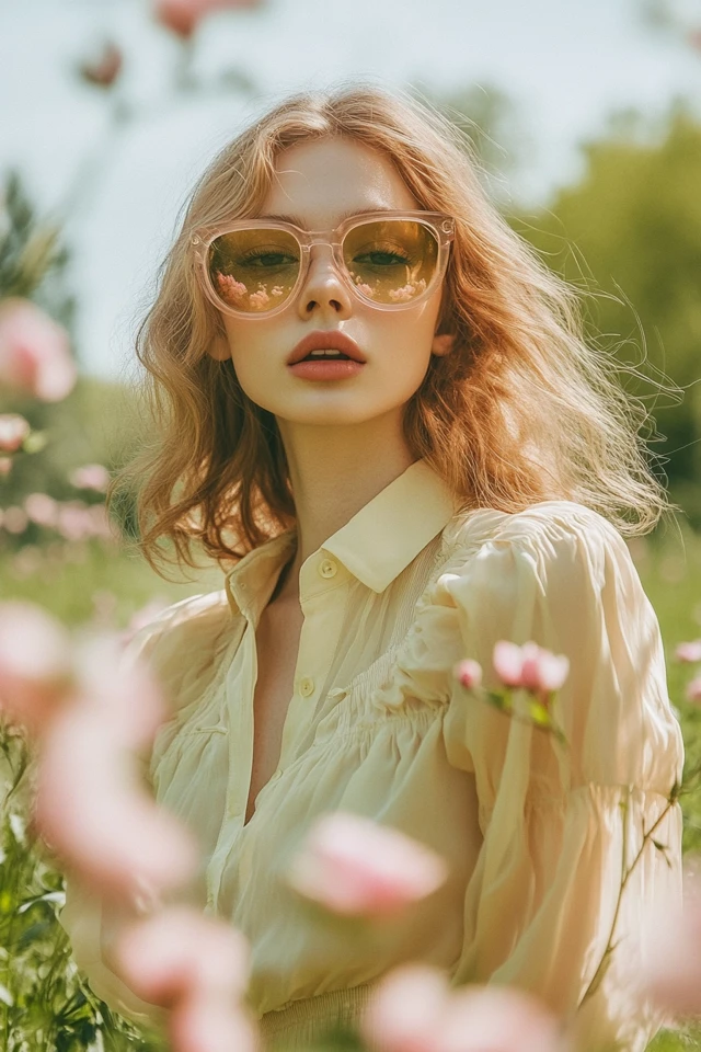 Soft Pastel Blouses for Easter Spring Looks - photo 5