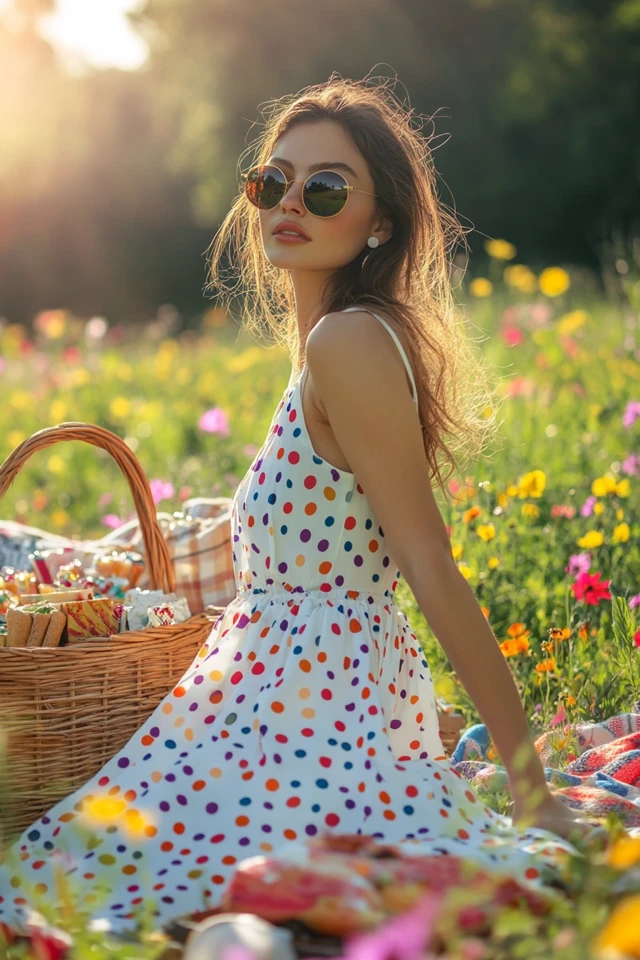 Playful Polka Dot Dresses for Summer Picnics - photo 5