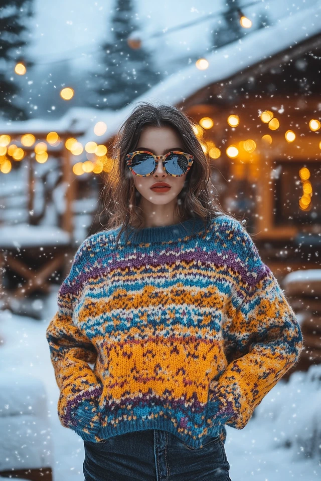 Colorful Knitwear with Fun Patterns for Winter Warmth - photo 5