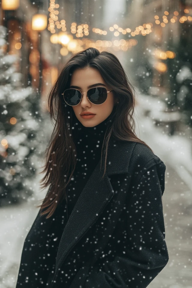 Fitted Turtleneck Tops for Sleek Winter Looks - photo 5