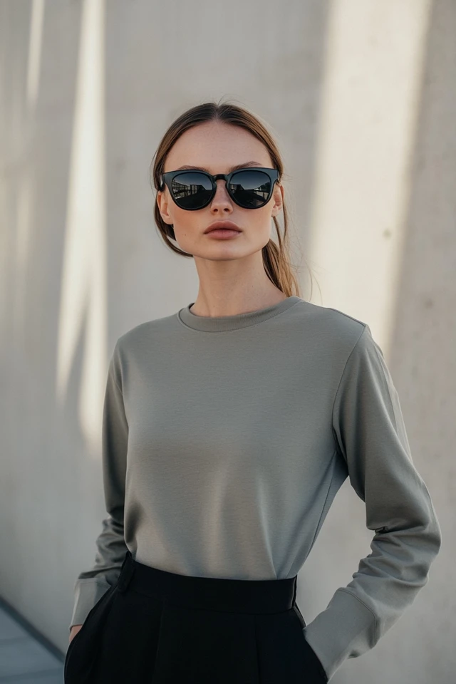 Slim-Fit Long-Sleeve Tees for Layering Staples: Chic, Versatile, and Essential for Every Season - photo 5