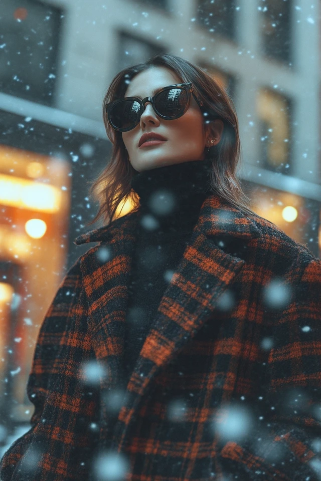 Oversized Plaid Coats for Winter Classics - photo 5