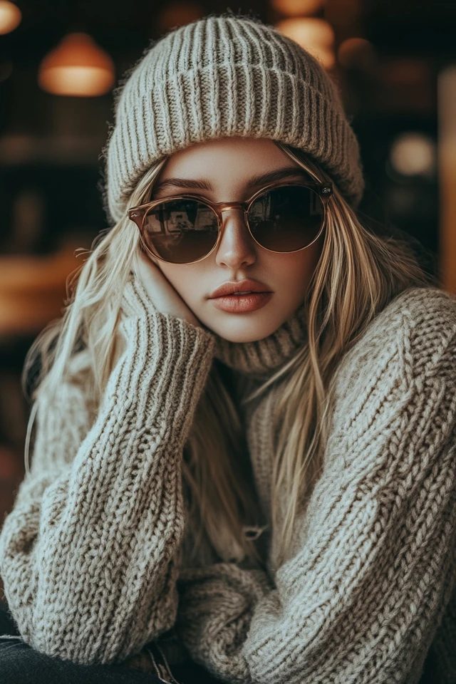 Neutral Knit Beanies for Cozy Winter Looks: Timeless, Versatile, and Effortlessly Stylish - photo 5