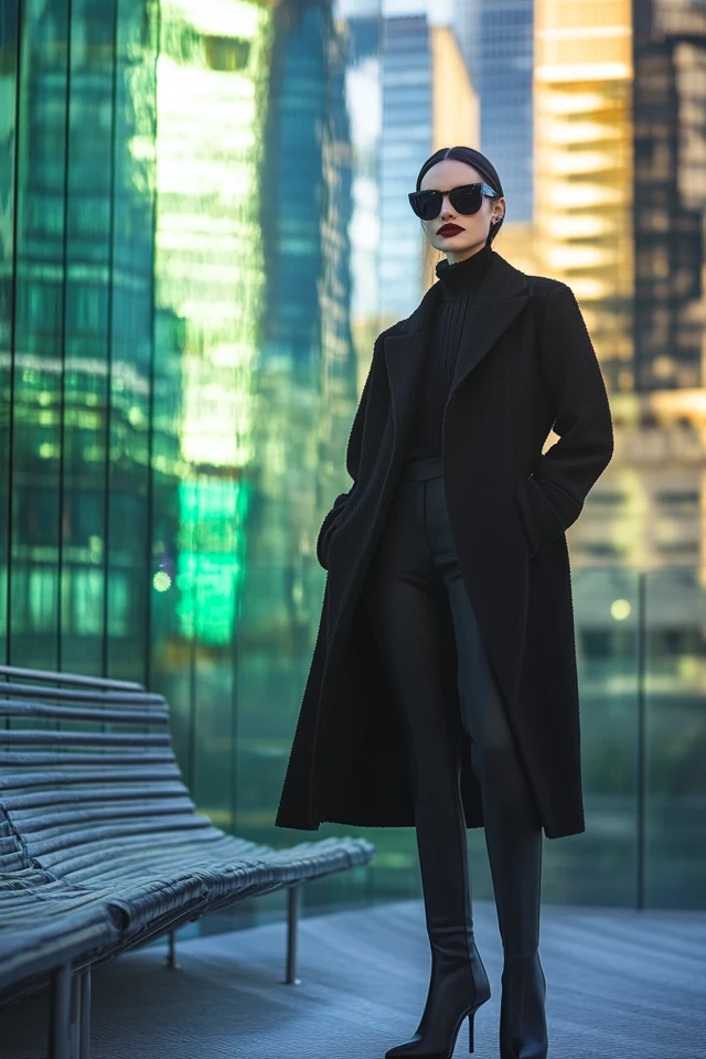 Sculpted Pencil Coats for Sleek Layering: The Ultimate in Elegance - photo 5