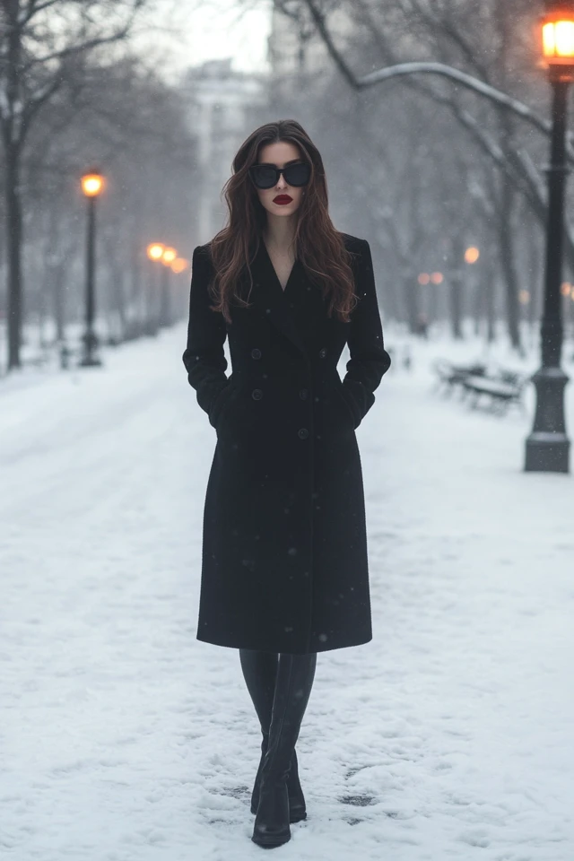 Minimalist Winter Stroll Outfits with Tailored Coats: Sophisticated Comfort for Crisp Days - photo 5