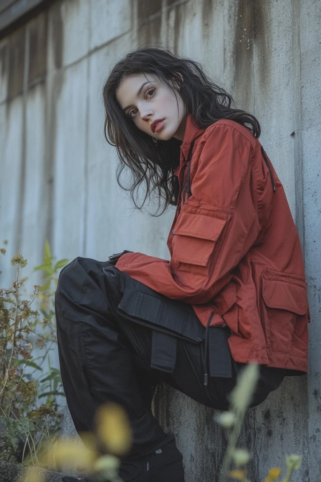 Slim Cargo Pants for Modern Utility Style - photo 3