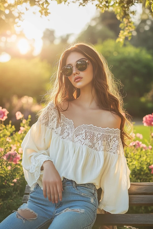 Flowy Peasant Tops for Casual Chic - photo 5