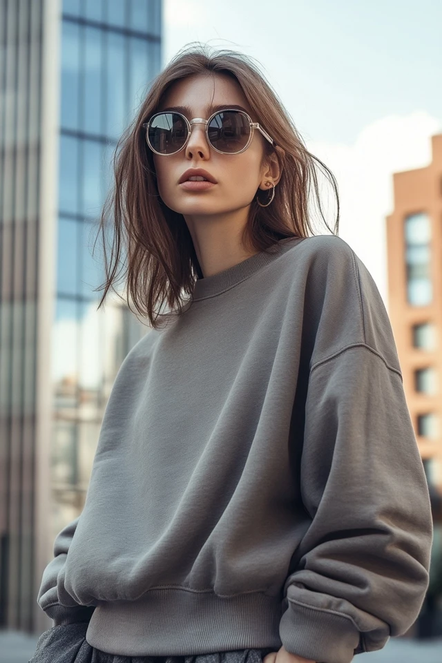 Oversized Sweatshirts for Lounge or Street Style - photo 5