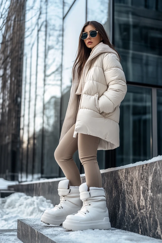 Puffy Snow Boots for Slushy Winter Streets: Stay Warm, Dry, and Stylish - photo 5
