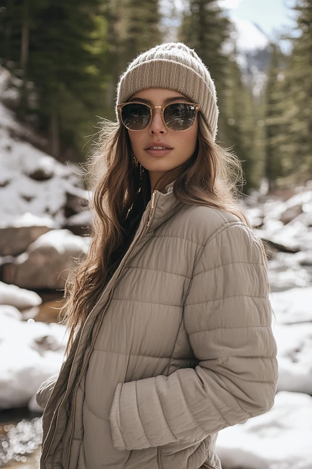 Neutral Beanies for Crisp Winter Hikes - photo 5