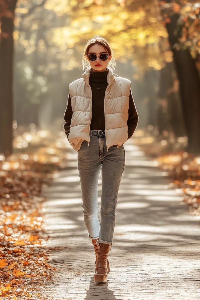 Layered Gilets for Breezy Fall Weather - photo 5