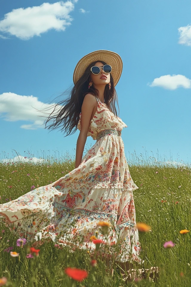 Lightweight Bohemian Dresses for Warm, Sunny Days - photo 5