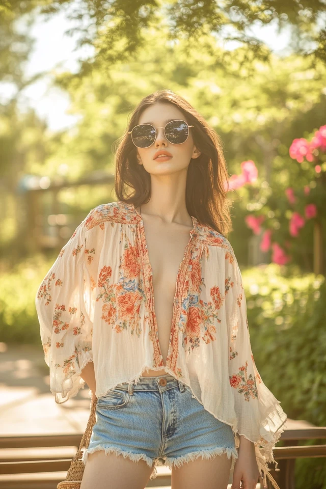 Relaxed Peasant Tops for Warm Summer Strolls - photo 5
