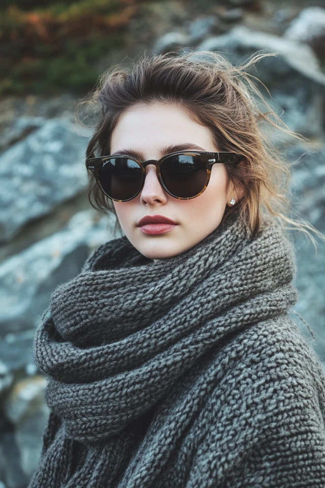Heavy Wool Scarves for Extra Wind Chill: Warmth, Comfort, and Effortless Winter Style - photo 5