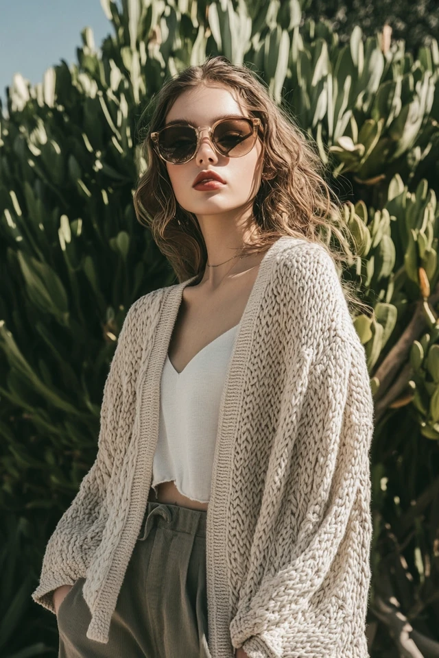Lightweight Cardigans for Chilly Summer Nights: The Perfect Blend of Comfort and Style - photo 6