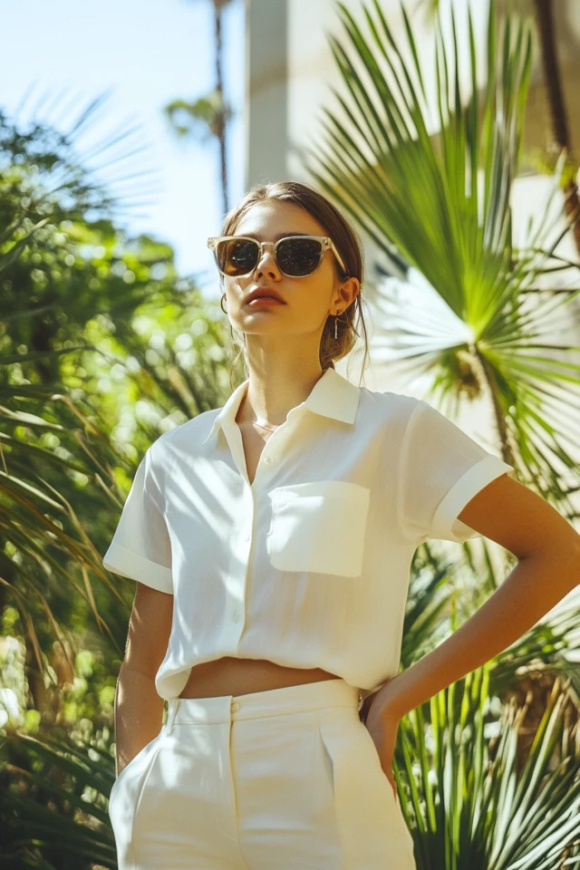 Short-Sleeve Button-Ups for Springtime Sunshine: A Breezy and Stylish Wardrobe Must-Have - photo 5