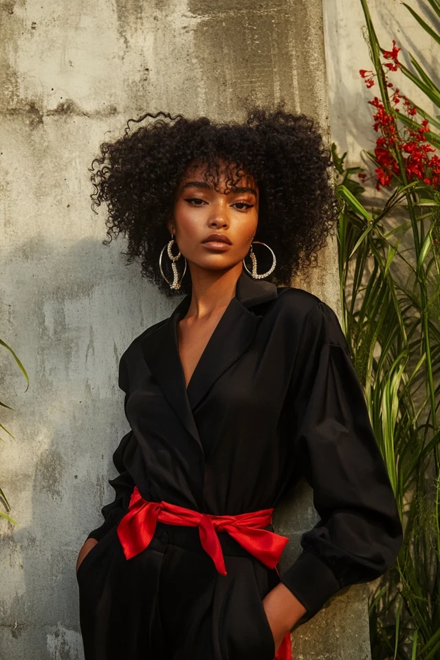 Styling Large Hoops for a Trendy Look