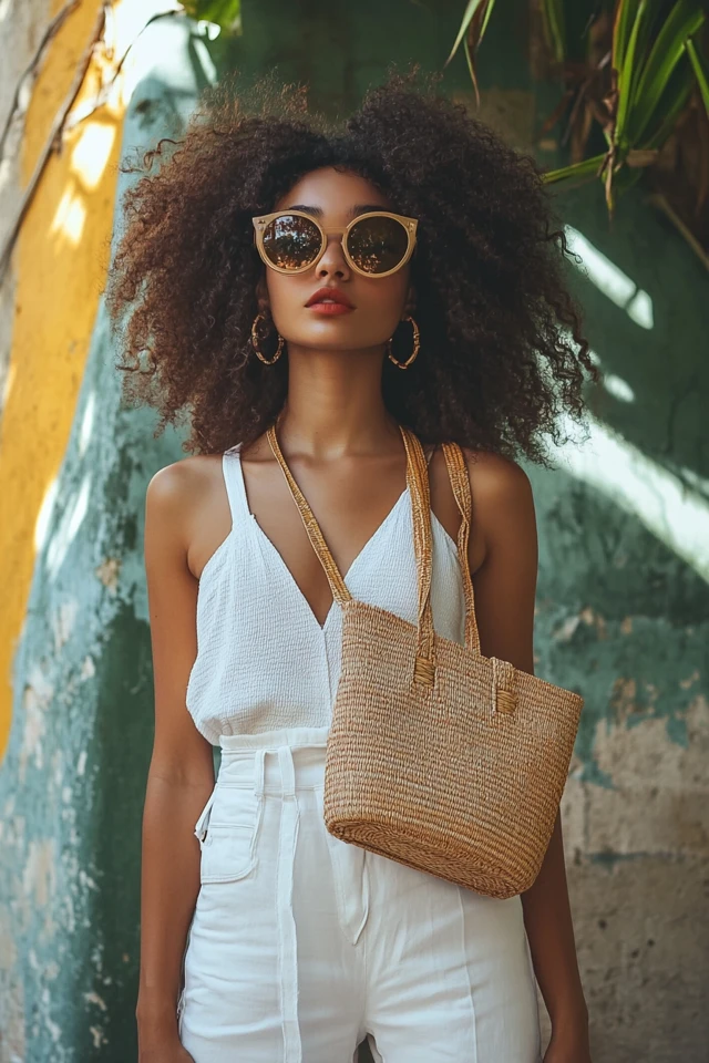 How to Wear Straw Bags Beyond the Beach - photo 4