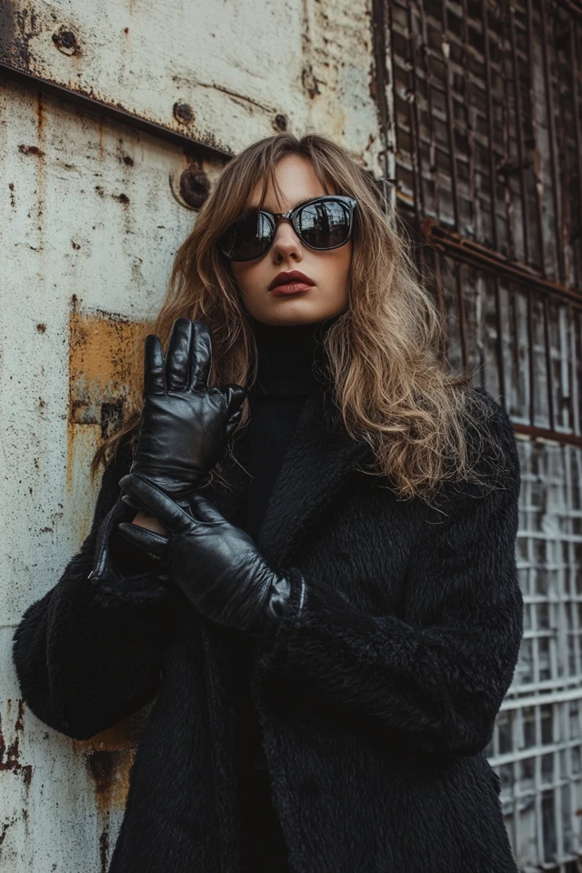 The Chic Way to Style Leather Gloves for Winter - photo 5