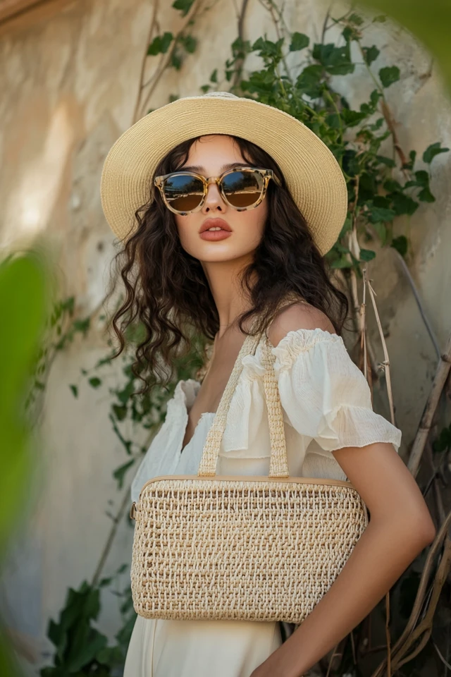 Trendy Woven Accessories: Bags, Hats, and More - photo 5