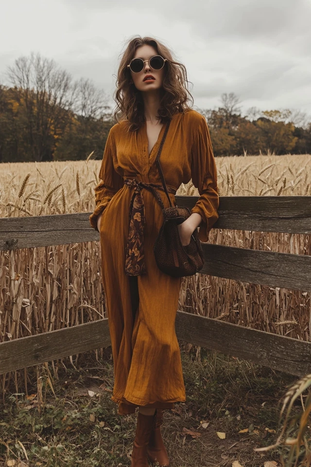 Earthy Tones for Harvest Festival Outfits - photo 5