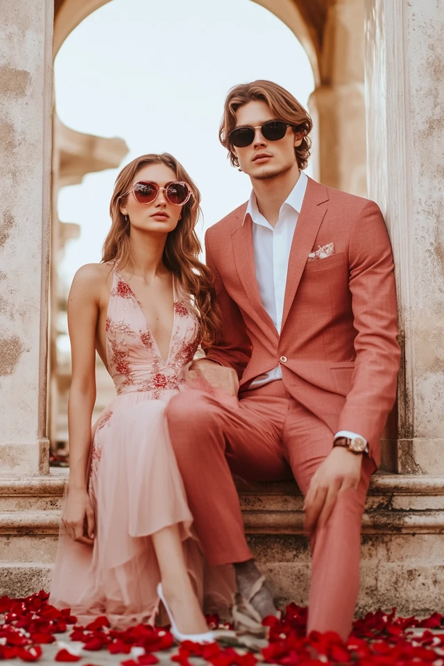 Matching Couples Outfits for Valentine’s Celebrations - photo 5