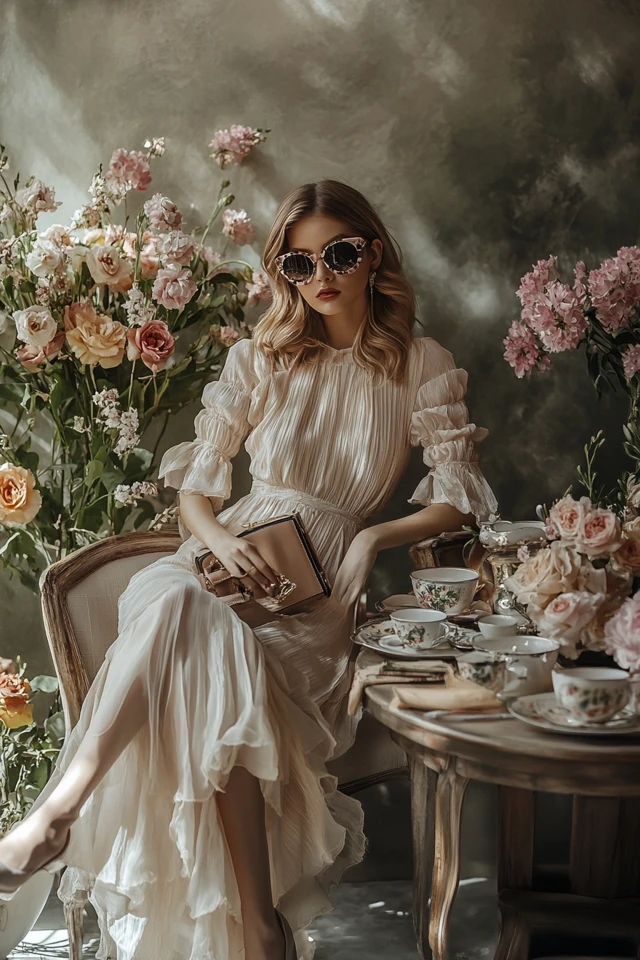 Elegant Midi Dresses for High Tea Events - photo 5